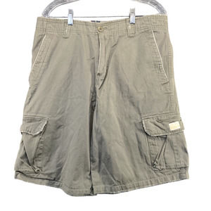 Company 81 Men's Cargo Shorts Green Size 34 100% Cotton Pockets